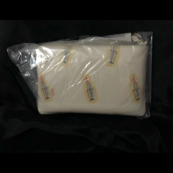 ❌SOLD❌ 💥FLASH SALE💥 COACH Corner Zip Wristlet, Lipstick Print, NWT - Picture 5 of 5